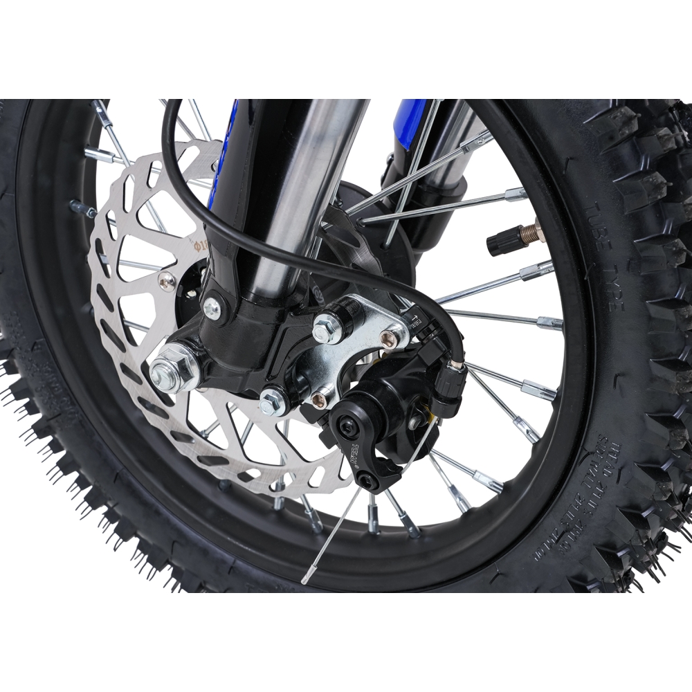 NITRO 60 cm³ vidaus degimo variklio transporto priemonė, mėlyna-Elektromobiliai vaikams, Motociklai-e-vaikas