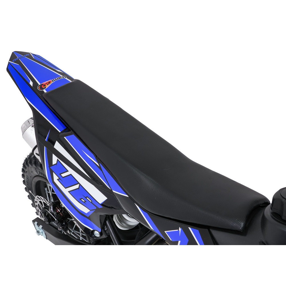 NITRO 60 cm³ vidaus degimo variklio transporto priemonė, mėlyna-Elektromobiliai vaikams, Motociklai-e-vaikas