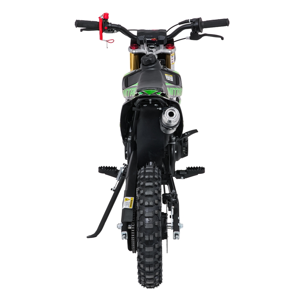 NITRO 60 cm³ vidaus degimo variklio transporto priemonė, žalia-Elektromobiliai vaikams, Motociklai-e-vaikas