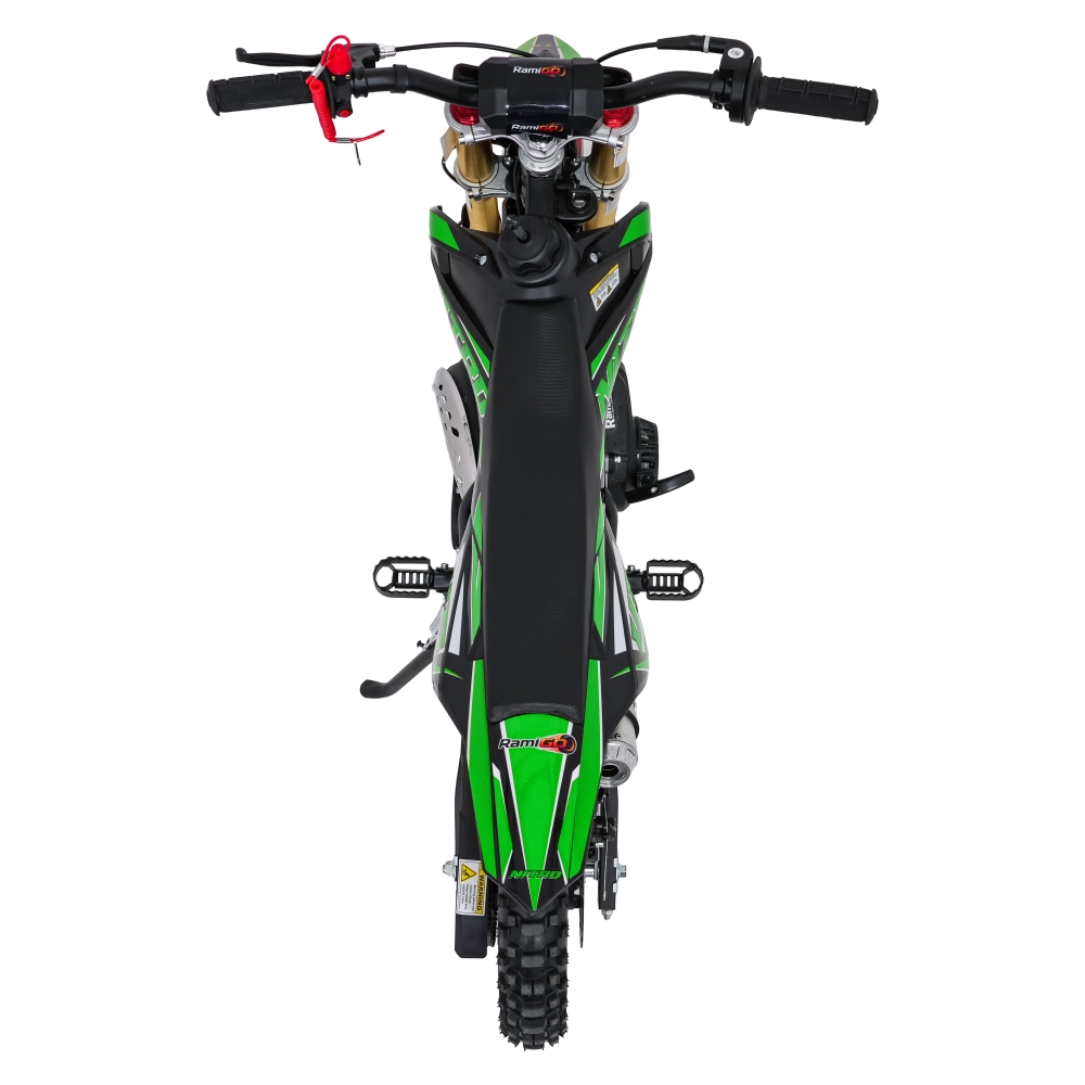 NITRO 60 cm³ vidaus degimo variklio transporto priemonė, žalia-Elektromobiliai vaikams, Motociklai-e-vaikas
