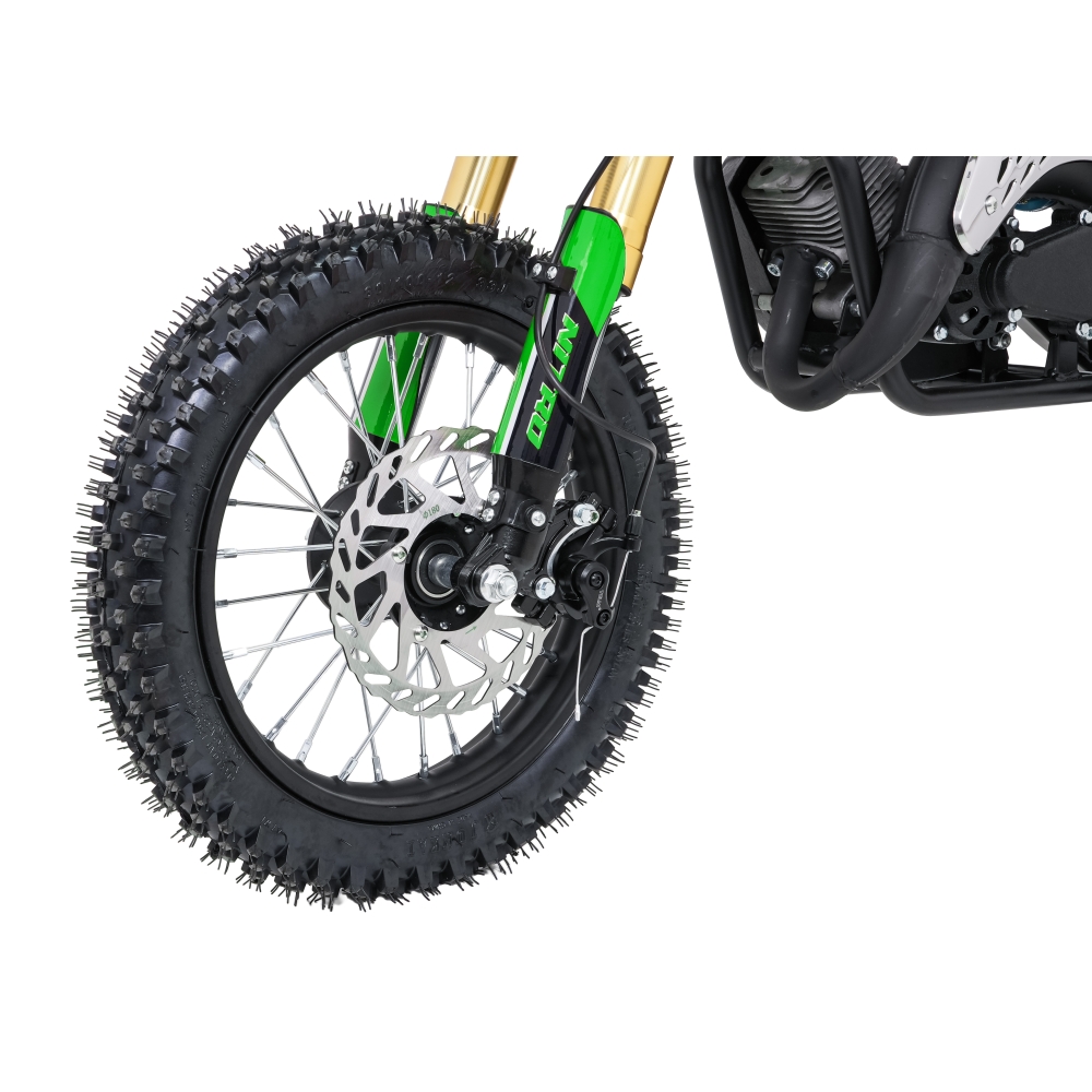 NITRO 60 cm³ vidaus degimo variklio transporto priemonė, žalia-Elektromobiliai vaikams, Motociklai-e-vaikas