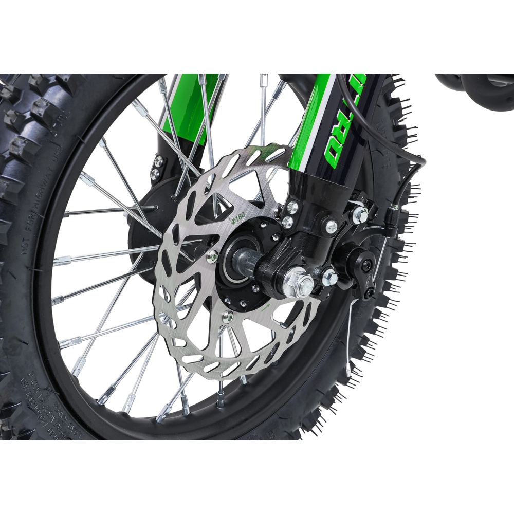 NITRO 60 cm³ vidaus degimo variklio transporto priemonė, žalia-Elektromobiliai vaikams, Motociklai-e-vaikas