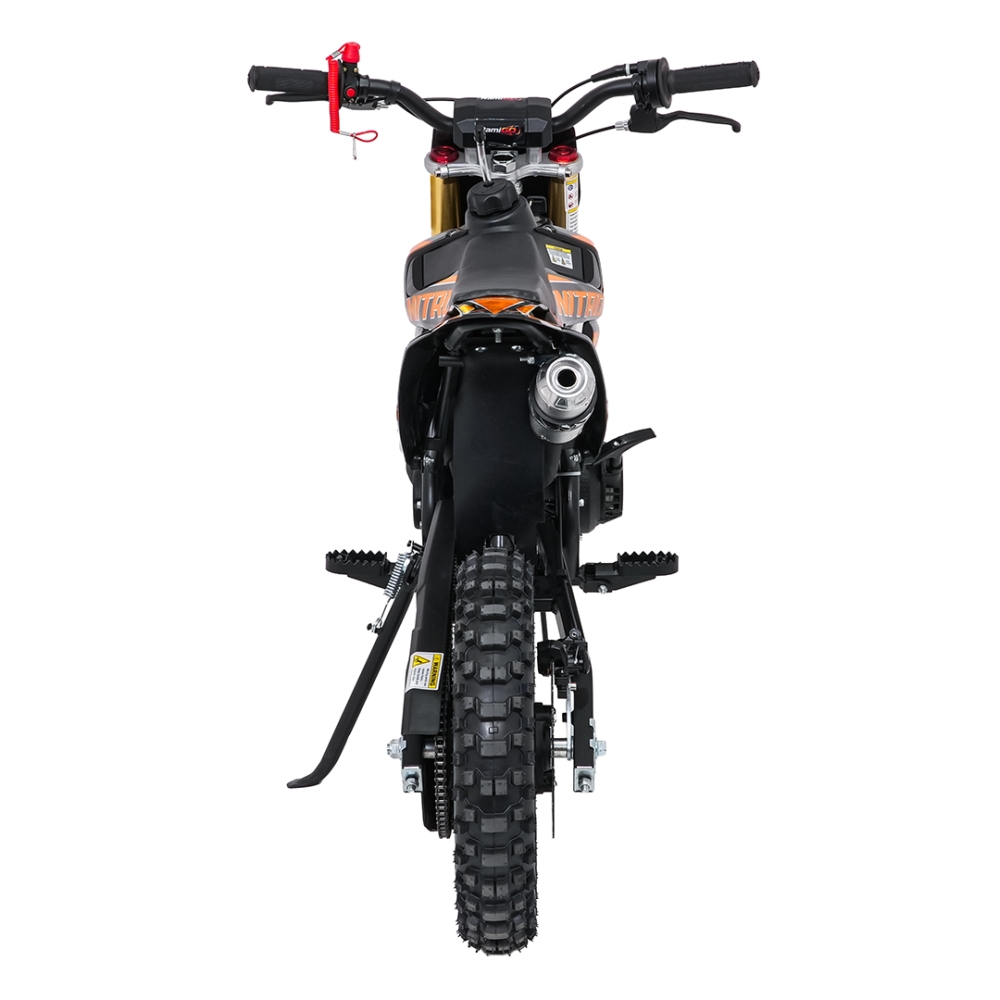 NITRO 60 cm³ vidaus degimo variklio transporto priemonė, oranžinė-Elektromobiliai vaikams, Motociklai-e-vaikas