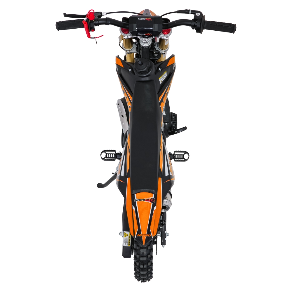 NITRO 60 cm³ vidaus degimo variklio transporto priemonė, oranžinė-Elektromobiliai vaikams, Motociklai-e-vaikas