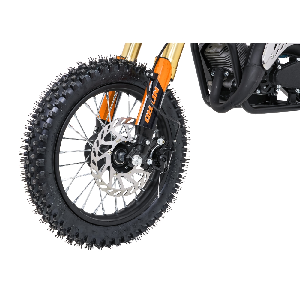 NITRO 60 cm³ vidaus degimo variklio transporto priemonė, oranžinė-Elektromobiliai vaikams, Motociklai-e-vaikas