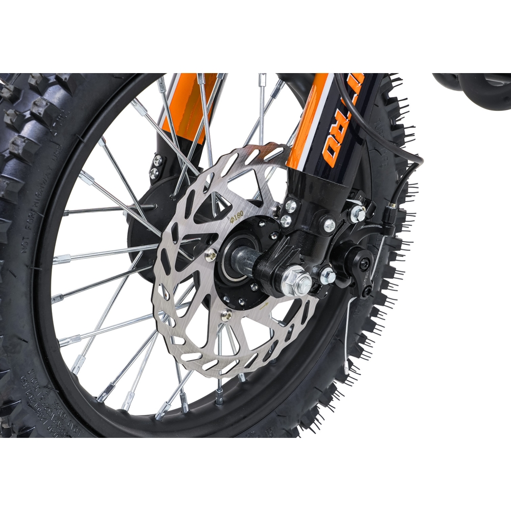 NITRO 60 cm³ vidaus degimo variklio transporto priemonė, oranžinė-Elektromobiliai vaikams, Motociklai-e-vaikas