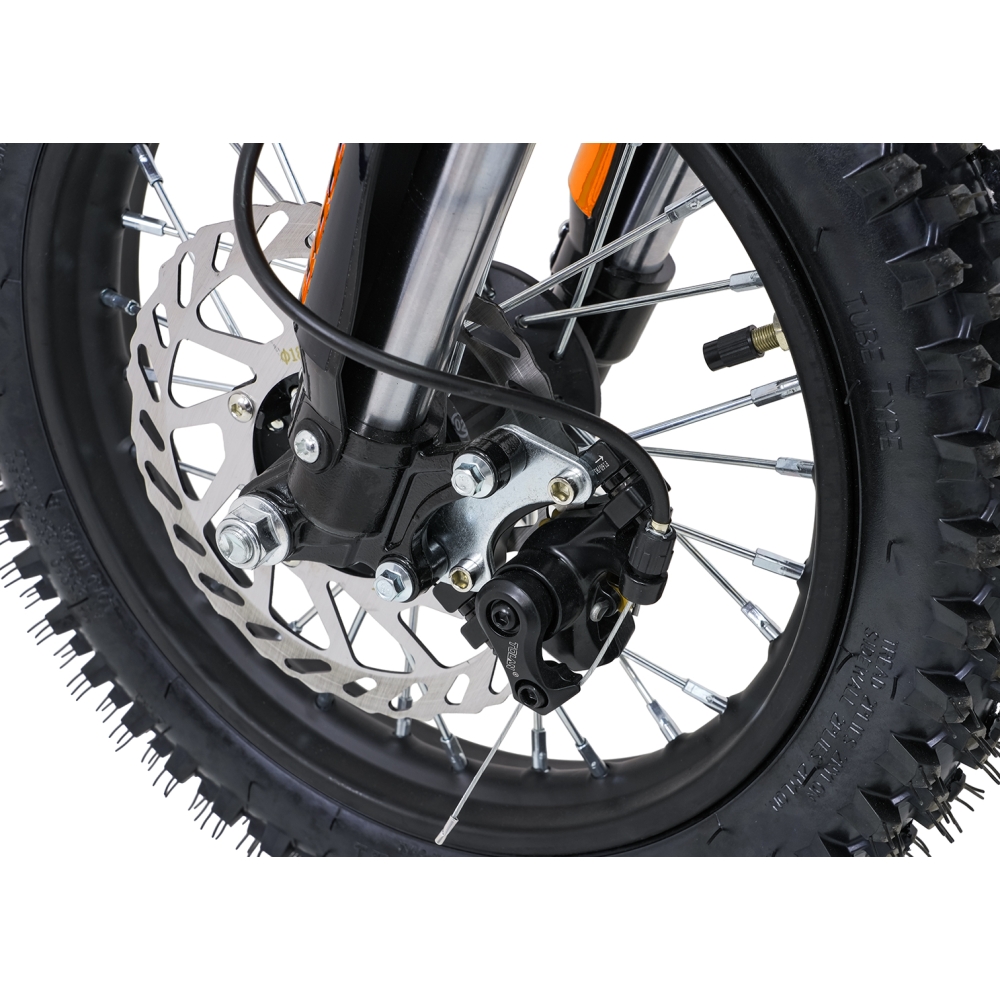 NITRO 60 cm³ vidaus degimo variklio transporto priemonė, oranžinė-Elektromobiliai vaikams, Motociklai-e-vaikas