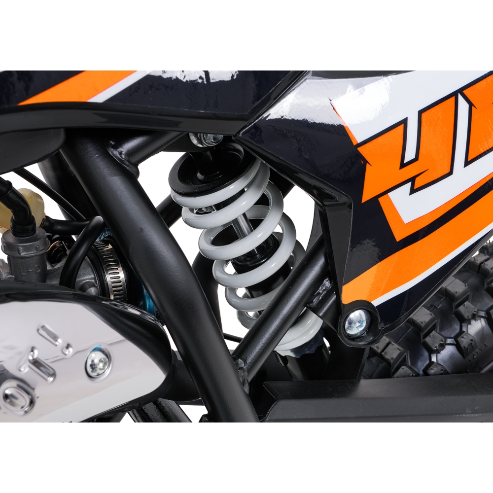 NITRO 60 cm³ vidaus degimo variklio transporto priemonė, oranžinė-Elektromobiliai vaikams, Motociklai-e-vaikas