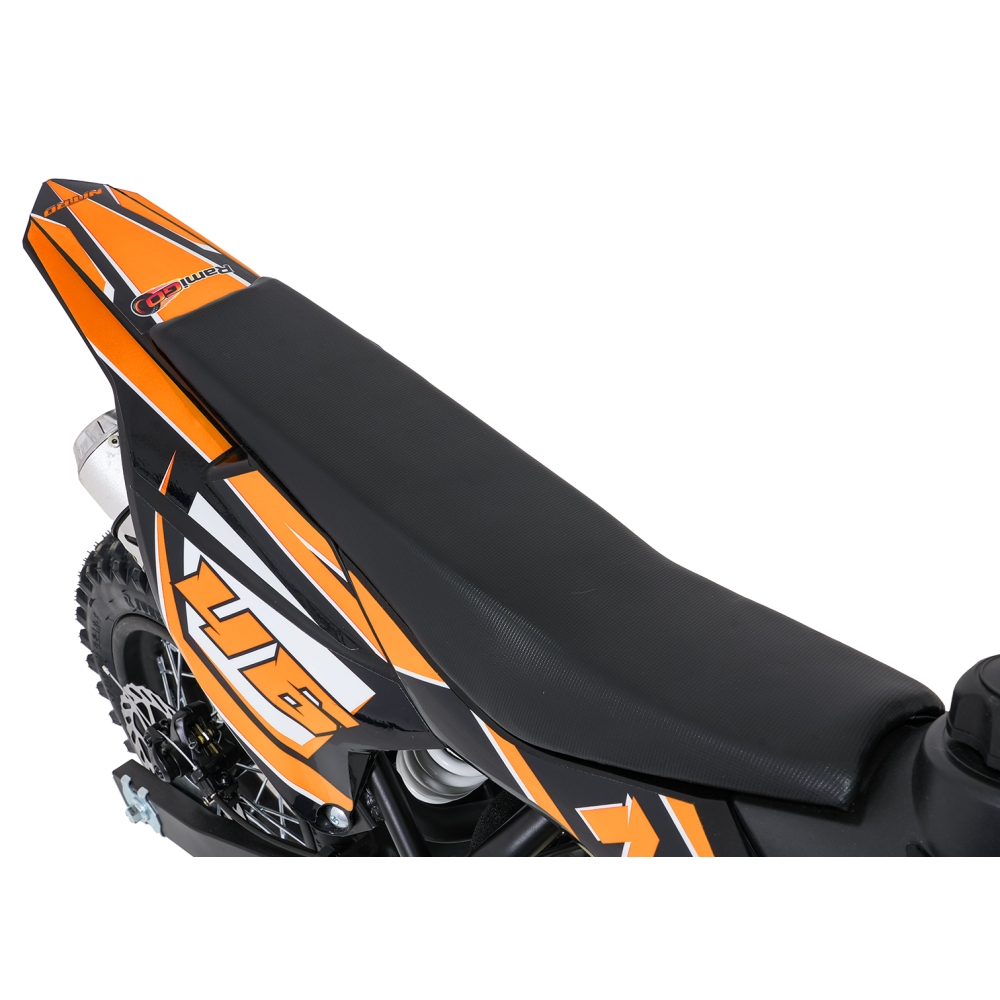 NITRO 60 cm³ vidaus degimo variklio transporto priemonė, oranžinė-Elektromobiliai vaikams, Motociklai-e-vaikas