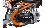 ULTRA 66 125 cm³ vidaus degimo variklio transporto priemonė, oranžinė-Elektromobiliai vaikams, Motociklai-e-vaikas
