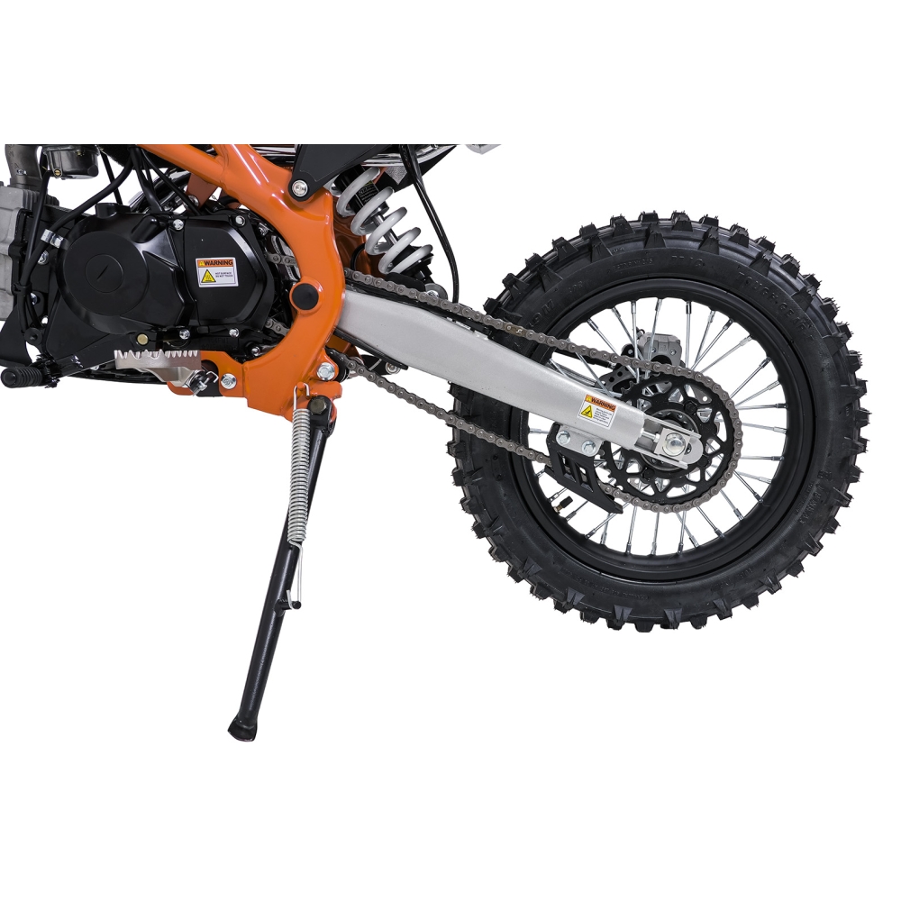 ULTRA 66 125 cm³ vidaus degimo variklio transporto priemonė, oranžinė-Elektromobiliai vaikams, Motociklai-e-vaikas
