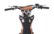 ULTRA 66 125 cm³ vidaus degimo variklio transporto priemonė, oranžinė-Elektromobiliai vaikams, Motociklai-e-vaikas