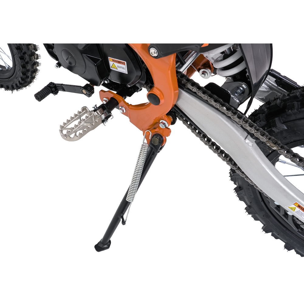 ULTRA 66 125 cm³ vidaus degimo variklio transporto priemonė, oranžinė-Elektromobiliai vaikams, Motociklai-e-vaikas