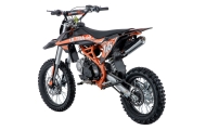 ULTRA 66 125 cm³ vidaus degimo variklio transporto priemonė, oranžinė-Elektromobiliai vaikams, Motociklai-e-vaikas