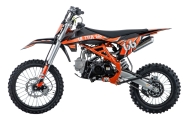 ULTRA 66 125 cm³ vidaus degimo variklio transporto priemonė, oranžinė-Elektromobiliai vaikams, Motociklai-e-vaikas