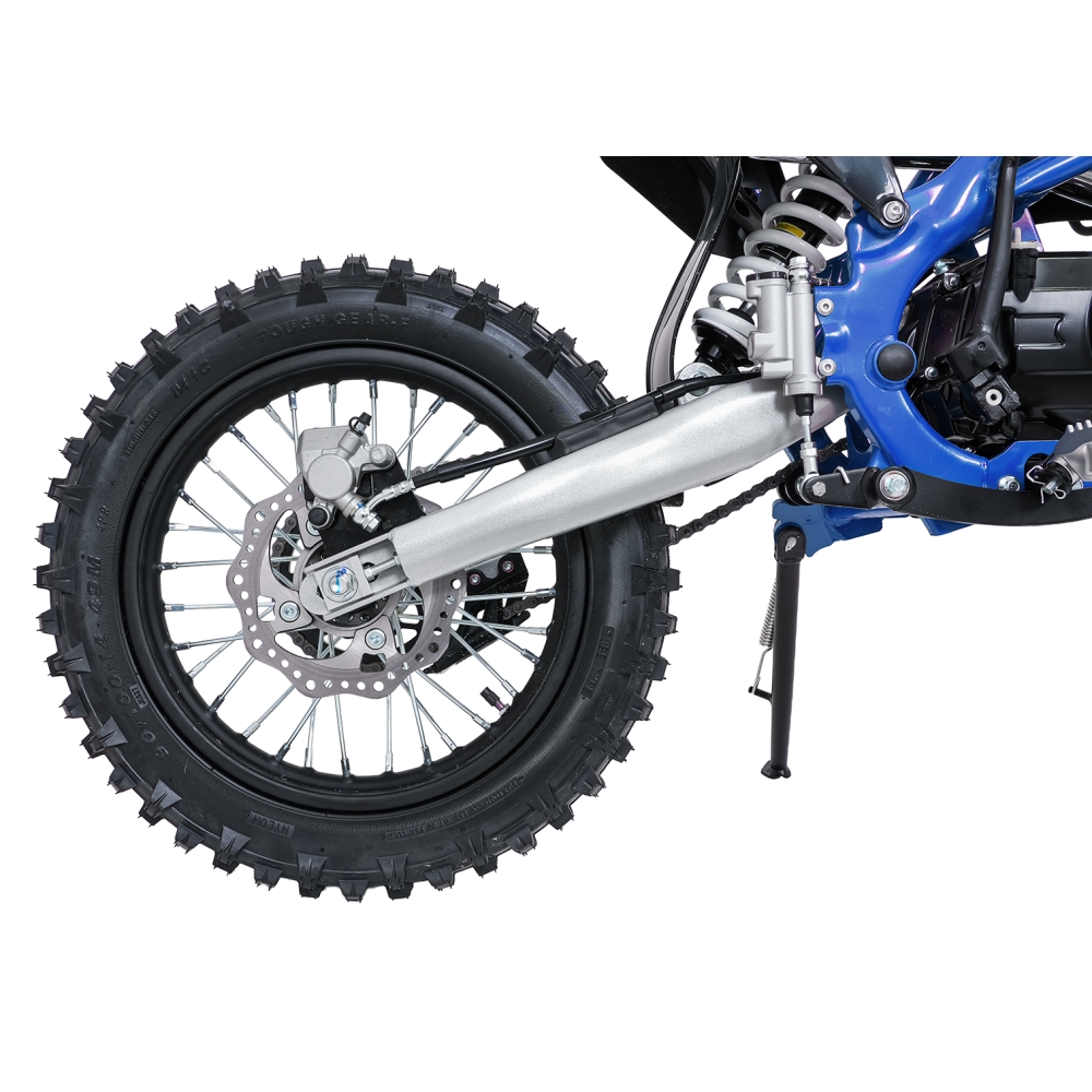 ULTRA 66 125 cm³ vidaus degimo variklio transporto priemonė, mėlyna-Elektromobiliai vaikams, Motociklai-e-vaikas