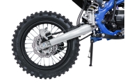 ULTRA 66 125 cm³ vidaus degimo variklio transporto priemonė, mėlyna-Elektromobiliai vaikams, Motociklai-e-vaikas