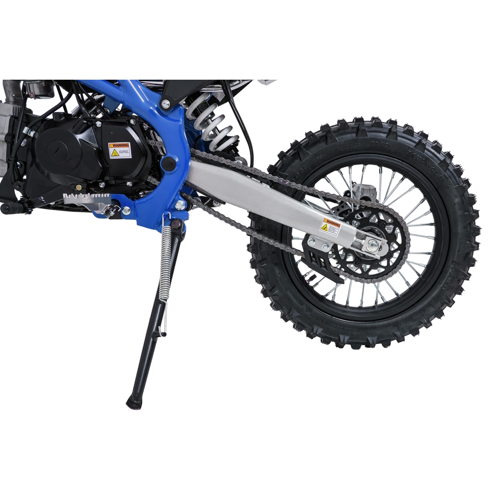 ULTRA 66 125 cm³ vidaus degimo variklio transporto priemonė, mėlyna-Elektromobiliai vaikams, Motociklai-e-vaikas