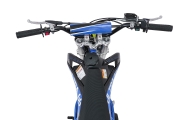 ULTRA 66 125 cm³ vidaus degimo variklio transporto priemonė, mėlyna-Elektromobiliai vaikams, Motociklai-e-vaikas