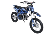 ULTRA 66 125 cm³ vidaus degimo variklio transporto priemonė, mėlyna-Elektromobiliai vaikams, Motociklai-e-vaikas