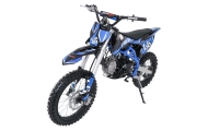 ULTRA 66 125 cm³ vidaus degimo variklio transporto priemonė, mėlyna-Elektromobiliai vaikams, Motociklai-e-vaikas
