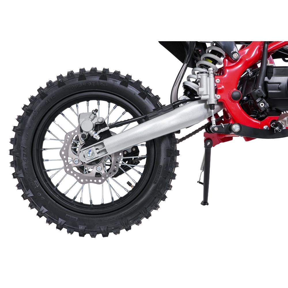 ULTRA 66 125 cm³ vidaus degimo variklio transporto priemonė, raudona-Elektromobiliai vaikams, Motociklai-e-vaikas