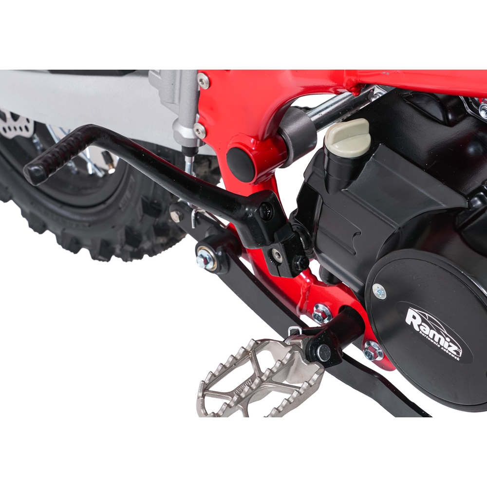 ULTRA 66 125 cm³ vidaus degimo variklio transporto priemonė, raudona-Elektromobiliai vaikams, Motociklai-e-vaikas