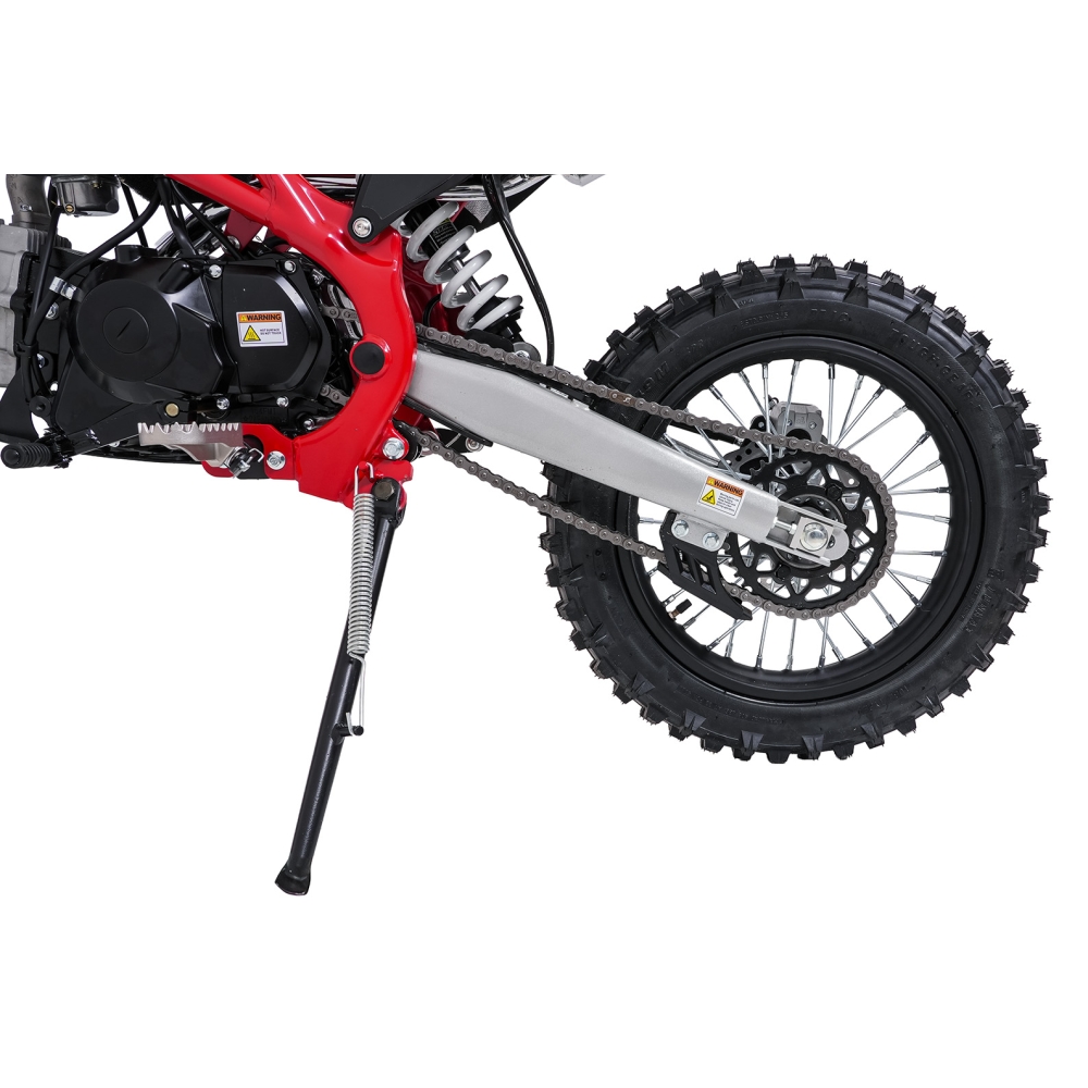 ULTRA 66 125 cm³ vidaus degimo variklio transporto priemonė, raudona-Elektromobiliai vaikams, Motociklai-e-vaikas