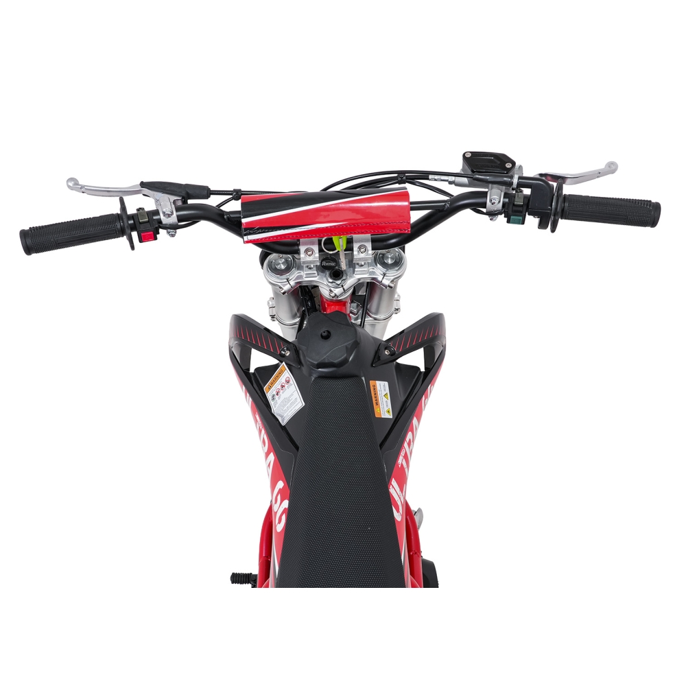 ULTRA 66 125 cm³ vidaus degimo variklio transporto priemonė, raudona-Elektromobiliai vaikams, Motociklai-e-vaikas