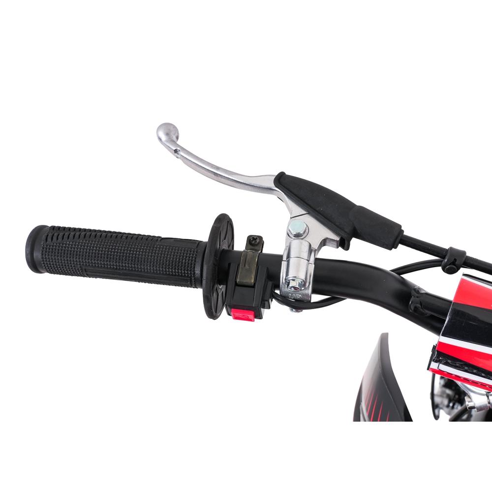 ULTRA 66 125 cm³ vidaus degimo variklio transporto priemonė, raudona-Elektromobiliai vaikams, Motociklai-e-vaikas