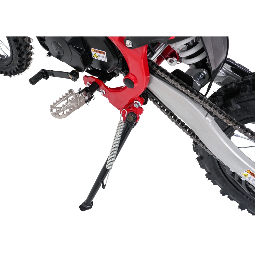 ULTRA 66 125 cm³ vidaus degimo variklio transporto priemonė, raudona-Elektromobiliai vaikams, Motociklai-e-vaikas