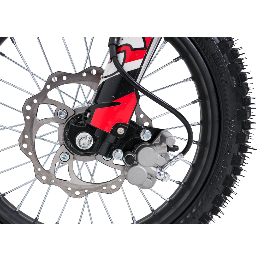 ULTRA 66 125 cm³ vidaus degimo variklio transporto priemonė, raudona-Elektromobiliai vaikams, Motociklai-e-vaikas