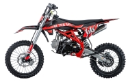 ULTRA 66 125 cm³ vidaus degimo variklio transporto priemonė, raudona-Elektromobiliai vaikams, Motociklai-e-vaikas