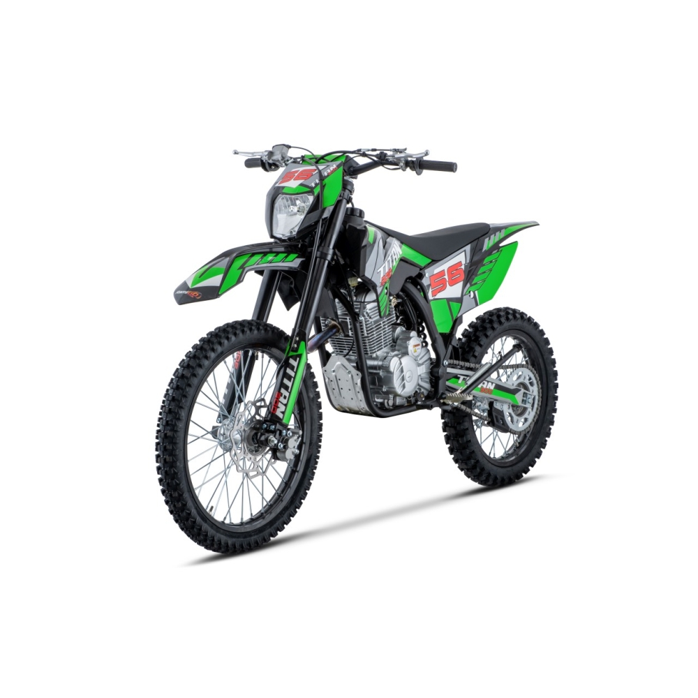 TITAN 300 cm³ vidaus degimo variklio transporto priemonė, žalia-Elektromobiliai vaikams, Motociklai-e-vaikas