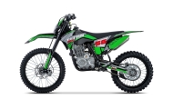 TITAN 300 cm³ vidaus degimo variklio transporto priemonė, žalia-Elektromobiliai vaikams, Motociklai-e-vaikas