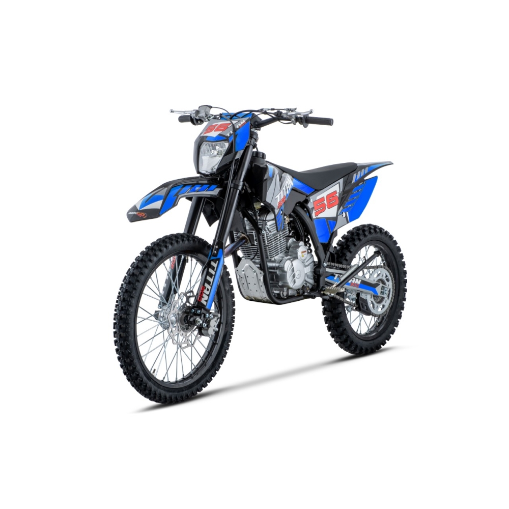 TITAN 300 cm³ vidaus degimo variklio transporto priemonė, mėlyna-Elektromobiliai vaikams, Motociklai-e-vaikas