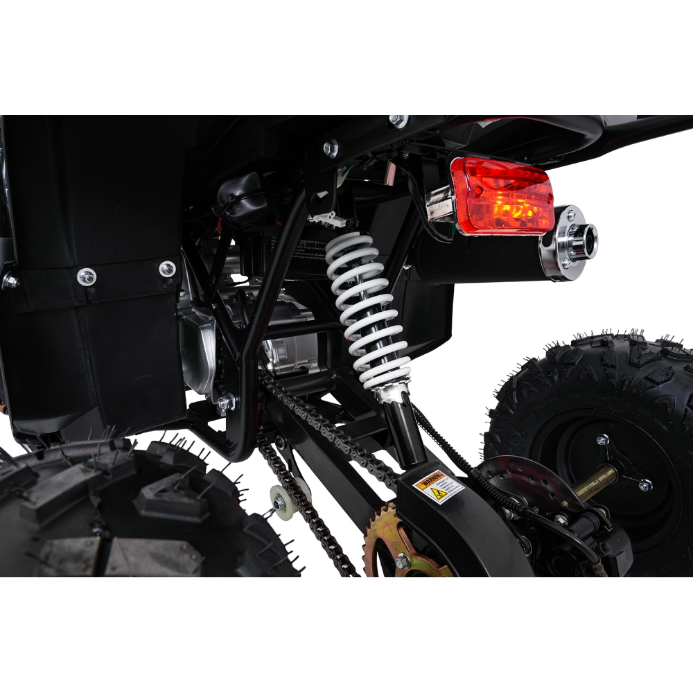Variklinis keturratis motociklas „WILDPEAK“ 110 cm³, juodos spalvos-Elektromobiliai vaikams, Keturračiai ir bagiai-e-vaikas