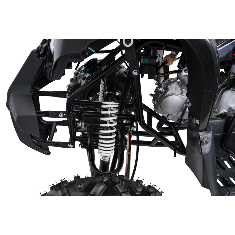 Variklinis keturratis motociklas „WILDPEAK“ 110 cm³, juodos spalvos-Elektromobiliai vaikams, Keturračiai ir bagiai-e-vaikas