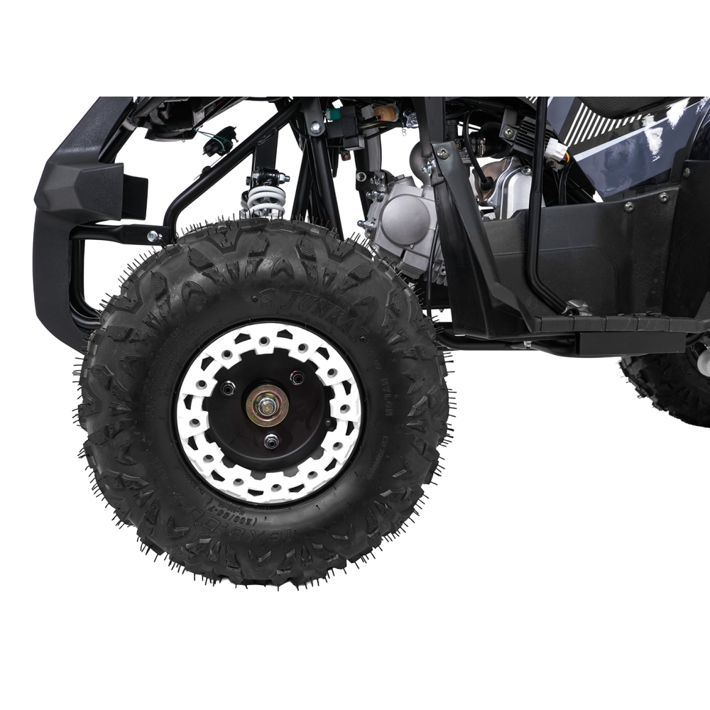 Variklinis keturratis motociklas „WILDPEAK“ 110 cm³, juodos spalvos-Elektromobiliai vaikams, Keturračiai ir bagiai-e-vaikas