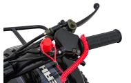 Variklinis keturratis motociklas „WILDPEAK“ 110 cm³, juodos spalvos-Elektromobiliai vaikams, Keturračiai ir bagiai-e-vaikas