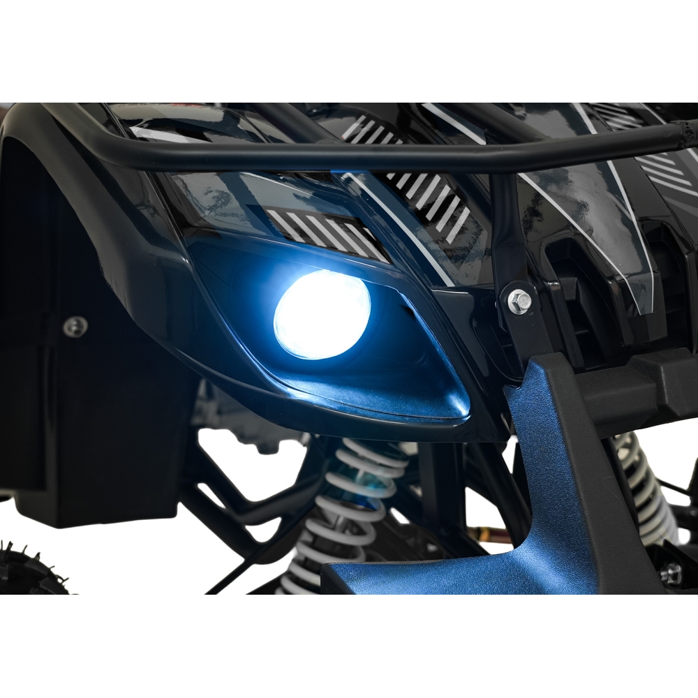 Variklinis keturratis motociklas „WILDPEAK“ 110 cm³, juodos spalvos-Elektromobiliai vaikams, Keturračiai ir bagiai-e-vaikas