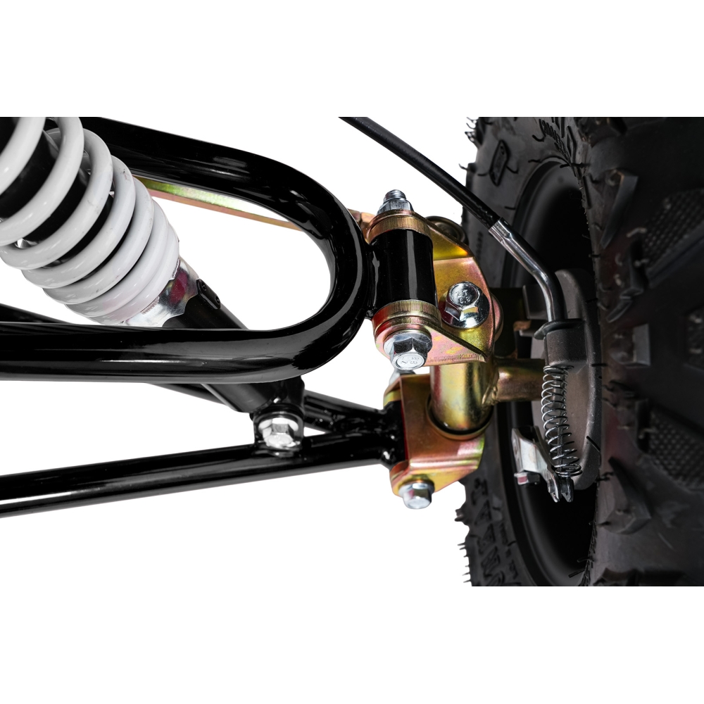 Variklinis keturratis motociklas „WILDPEAK“ 110 cm³, juodos spalvos-Elektromobiliai vaikams, Keturračiai ir bagiai-e-vaikas