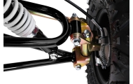 Variklinis keturratis motociklas „WILDPEAK“ 110 cm³, juodos spalvos-Elektromobiliai vaikams, Keturračiai ir bagiai-e-vaikas