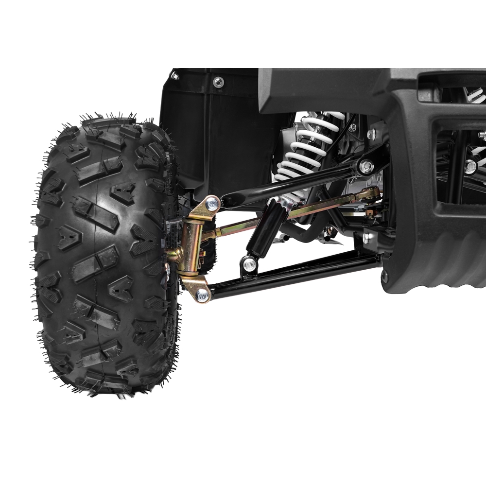 Variklinis keturratis motociklas „WILDPEAK“ 110 cm³, juodos spalvos-Elektromobiliai vaikams, Keturračiai ir bagiai-e-vaikas