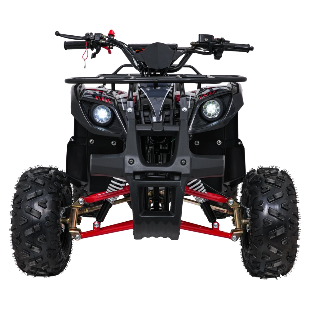 Variklinis keturratis motociklas „WILDPEAK“ 110 cm³, raudonas-Elektromobiliai vaikams, Keturračiai ir bagiai-e-vaikas