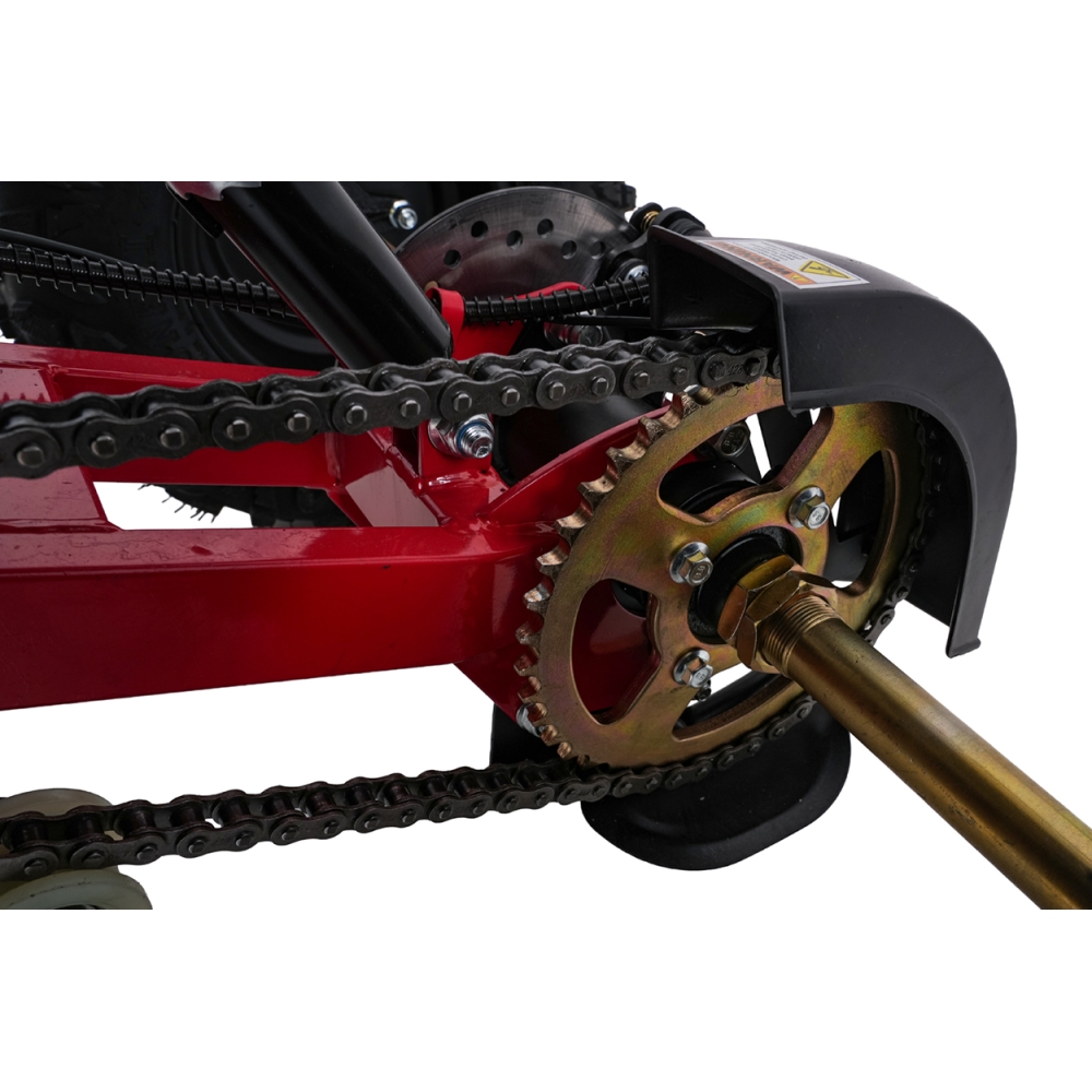 Variklinis keturratis motociklas „WILDPEAK“ 110 cm³, raudonas-Elektromobiliai vaikams, Keturračiai ir bagiai-e-vaikas