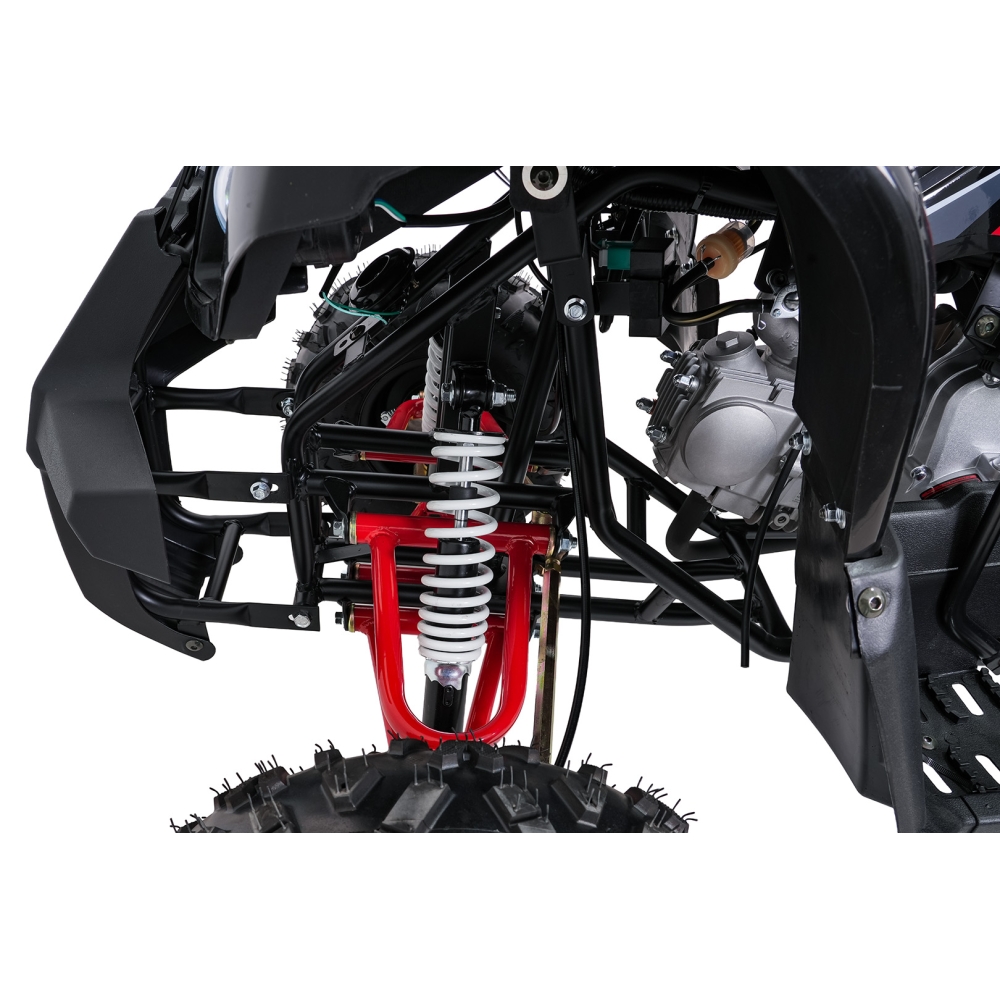 Variklinis keturratis motociklas „WILDPEAK“ 110 cm³, raudonas-Elektromobiliai vaikams, Keturračiai ir bagiai-e-vaikas