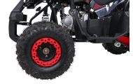 Variklinis keturratis motociklas „WILDPEAK“ 110 cm³, raudonas-Elektromobiliai vaikams, Keturračiai ir bagiai-e-vaikas