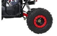 Variklinis keturratis motociklas „WILDPEAK“ 110 cm³, raudonas-Elektromobiliai vaikams, Keturračiai ir bagiai-e-vaikas