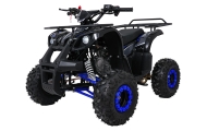 Variklinis keturratis motociklas „WILDPEAK“ 110 cm³, mėlynos spalvos-Elektromobiliai vaikams, Keturračiai ir bagiai-e-vaikas